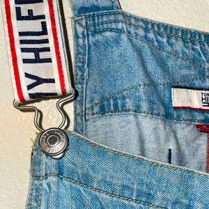 Tommy Hilfiger men xl denim overall shorts
